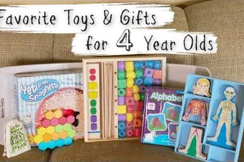 Our Favorite Toys Gifts for 4 Year Olds