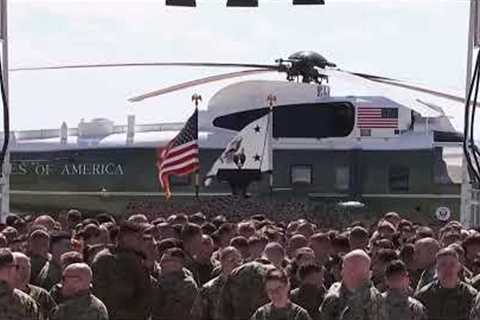 Vance delivers remarks at Marine Corps Base Quantico