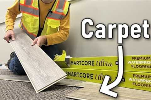 Can You Install Vinyl Planks Over Carpet?