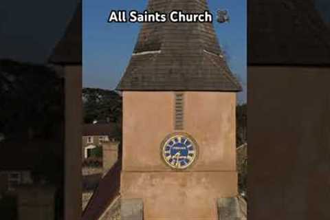 MAGNIFICENT Drone View of Historic Church #history #croydon #church #shorts #historicbuildings