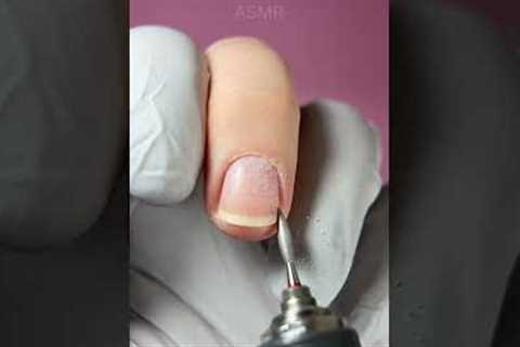 ASMR combi manicure 💅🏻 #drymanicure #nailtutorial #nailsmiami #manicure #manicurenails #nails