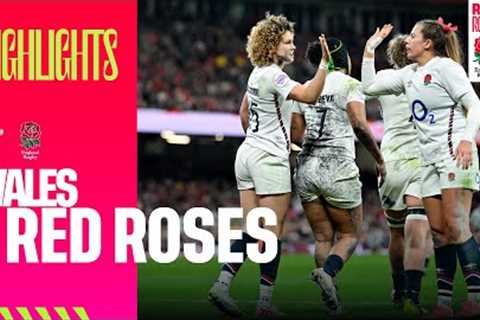 11 TRIES AT THE PRINCIPALITY! | Wales v Red Roses highlights