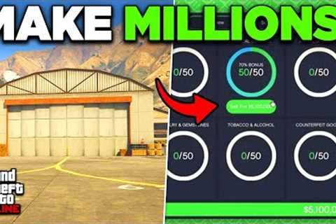 How To Make MILLIONS With The HANGAR In GTA 5 Online! (Solo Money Guide 2025)