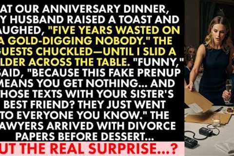 I Exposed My Husband’s Betrayal at Our Anniversary Dinner – Then Came the Surprise