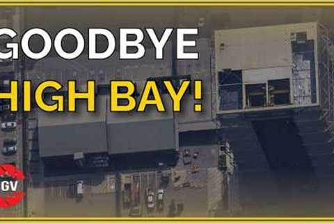 High Bay Dismantling + Flame Trench Progress! Starbase Flyover Update 77