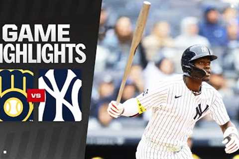 Brewers vs. Yankees Game Highlights (3/30/25) | MLB Highlights