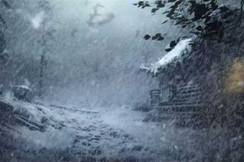 Reduce Stress With Hypnotic Blizzard &amp; Snowstorm for Zen Meditation &amp; Rest | Immersive..