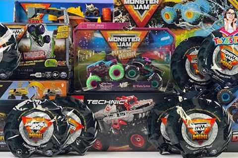 Unboxing and Review of Monster Jam Toys Collection