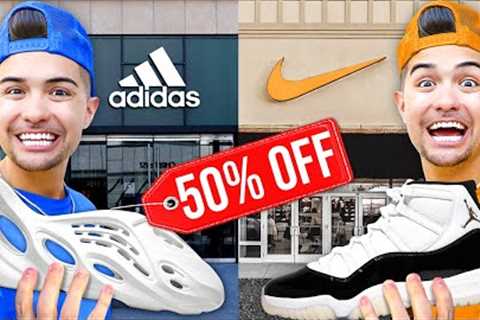 Nike Employee Store VS Adidas Sneaker Shopping!