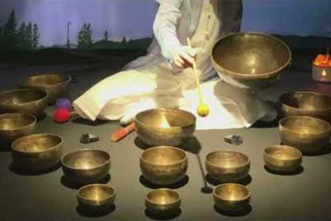 Relieve Stress and Anxiety with the Soothing Sound of Tibetan Singing Bowls#singing bowl#music#Relax