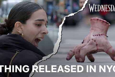 Wednesday Releases Thing In New York | Netflix
