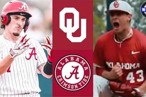 #9 Oklahoma vs #12 Alabama (G2) | 2025 College Baseball Highlights