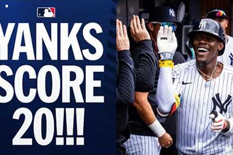 Yankees put up 20 RUNS! 🤯 (Judge 3-HR Game!)