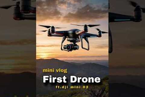 1500 ka drone ?? | My first dji Drone #shorts #minivlog #vlogs #myfirstdrone