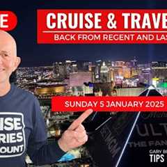 Live Cruise & Travel Q&A: Sunday 5 January 5pm UK/ Noon ET / 9am PT