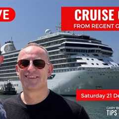 Live Cruise Q&A from Regent Grandeur: Saturday 21 October 5pm UK/ Noon ET/ 9 am PT