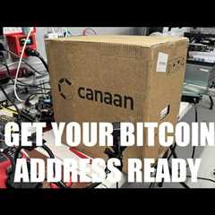 BITCOIN TO THE MOON! New Bitcoin Miner Canaan A15 PRO UNBOXING LIVE