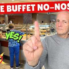 Cruise Buffet Dining: What SMART Cruisers Do (And DON'T Do!)