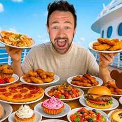 We Try all the Food on Disney's BRAND NEW CRUISE SHIP!