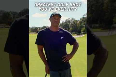 Tiger Woods greatest golf shot he ever hit