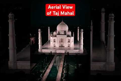 Aerial Views of Taj Mahal, Chandni Chowk and Qutub Minar #DreamScreenAI #india #tajmahal #trending