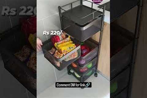 Affordable Kitchen Organizer for Just ₹220! | Meesho Must-Have | #Shorts