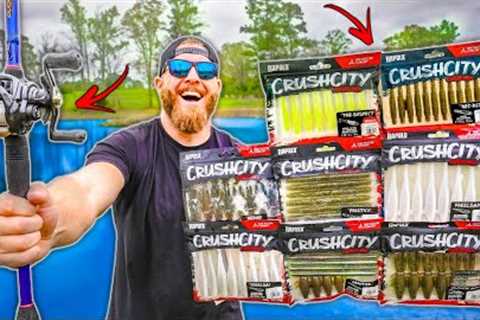 Crush City Baits ONLY Fishing Challenge (Ultimate Slam)