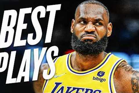 LeBron James' BEST PLAYS As A Laker!