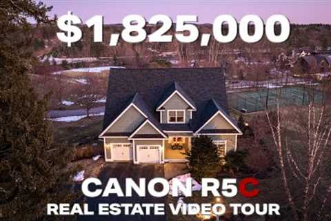 Canon R5C LUXURY Cinematic Real Estate Video Tour (LOW LIGHT)