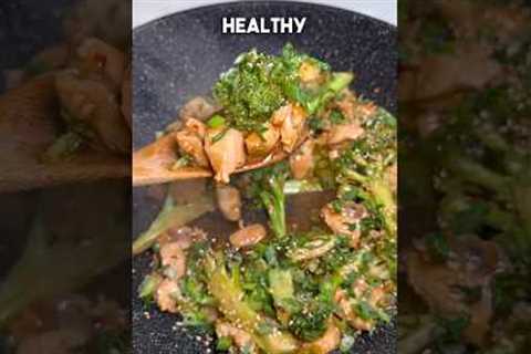 Healthy Chicken and Broccoli in 20 Minutes