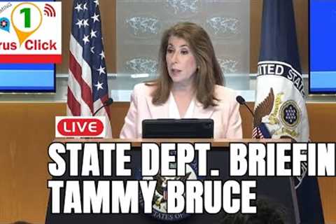 State Department briefing with Tammy Bruce