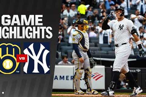 Brewers vs. Yankees Game Highlights (3/29/25) | MLB Highlights