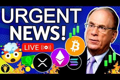 BlackRock Larry Fink Issues Crypto Warning! Trump Bitcoin Mining