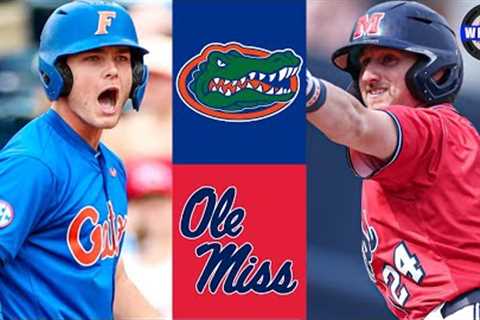 Florida vs #15 Ole Miss (Exciting Game!) | G2 | 2025 College Baseball Highlights