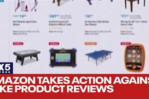 Amazon takes action against fake product reviews