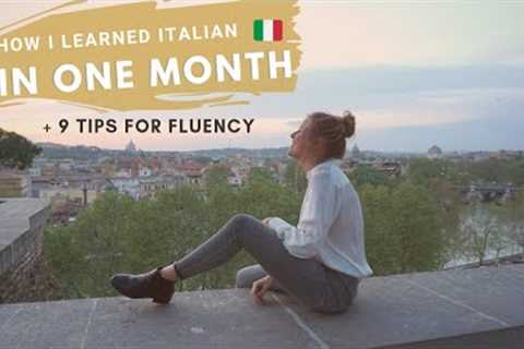 Learning Italian in 1 Month?! (9 Unique Ways to Learn a New Language FAST)