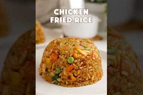Better than takeout chicken fried rice!