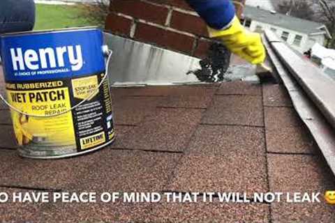 DIY $35 roof patch instead of a $300 pro