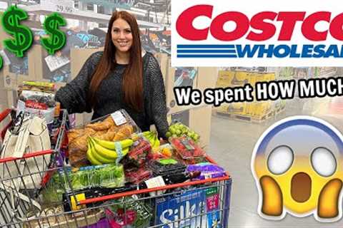 FEEDING our LARGE FAMILY! GROCERY SHOPPING for the ENTIRE MONTH!