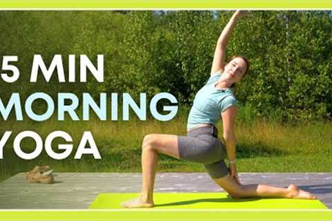 15 min Morning FULL BODY Yoga Flow - Yoga with Kassandra