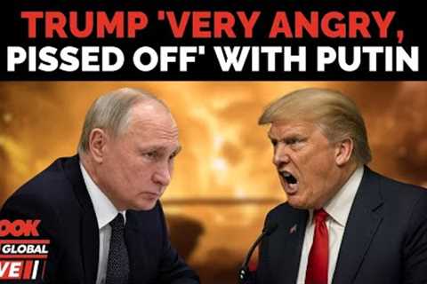 LIVE | Donald Trump Says 'Very Angry With Putin', Threatens To Impose Sanctions On Russia