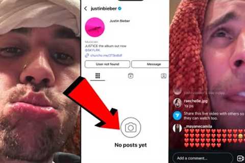 Justin Bieber DELETES Social Media after LIVE SELENA GOMEZ CRASH OUT?!