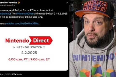 The Nintendo Switch 2 Direct Is OVER AN HOUR LONG!