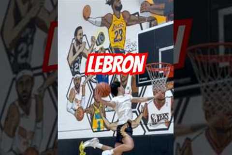 Dunking like LeBron! #dunk #lebron #wayofwade #viral #trending #shorts #funny #basketball #domdunks