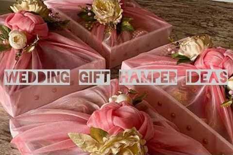WEDDING GIFT HAMPER ||GIFT HAMPER IDEAS#gifthamper #giftideas #giffts #hampers