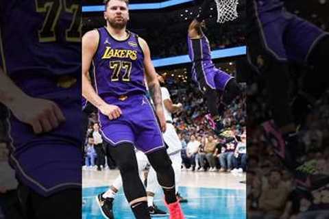 LeBron and Luka recreate this ICONIC photo 🤯🔥