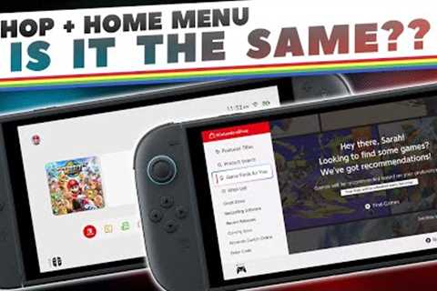 Nintendo Switch 2 Home Screen &amp; eShop REVEALED