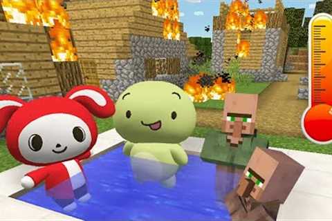 Blazing Heat in Minecraft: Surviving the Scorching Challenge