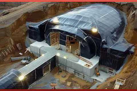 Nuclear BUNKER worth $400,000 Installation Process | Luxury Shelter by @AtlasSurvivalShelters