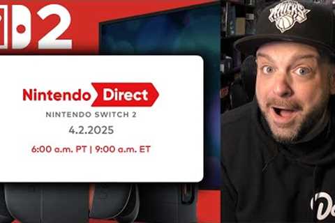 Nintendo Switch 2 Direct REACTION - OH MY GOD!!